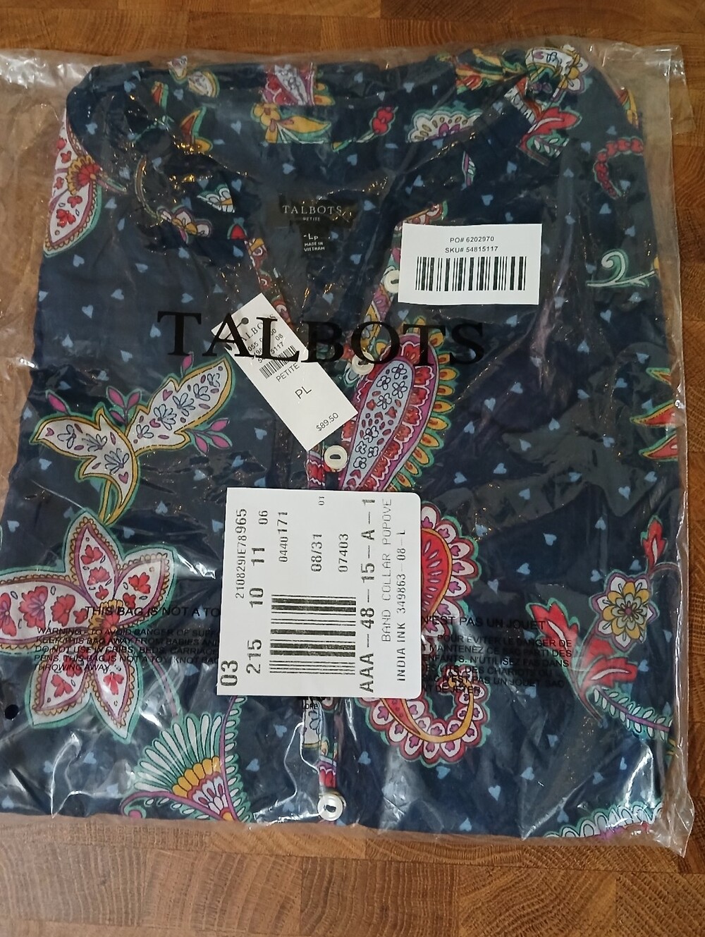 Talbots Blouse